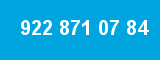 922 871 07 84 922 871 07 84